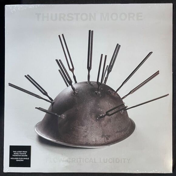 Thurston Moore – Flow Critical Lucidity Vinyl GREEN Vinyl + 7" NEW Sonic Youth - Picture 1 of 5